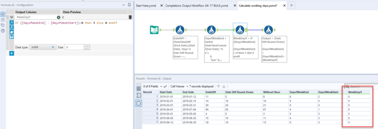 Calculate Working Days Between Two Dates in Spotfire and Alteryx » The ...